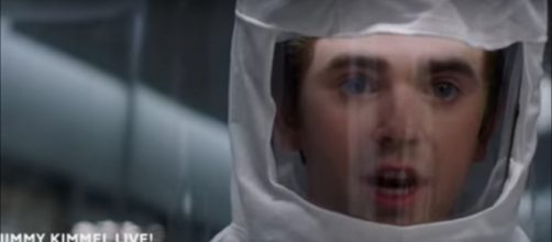 Dr. Murphy has to cope with distraction beyond a deadly virus on The Good Doctor winter finale. [Image source:TVPromos-YouTube]