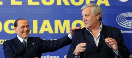 Silvio Berlusconi e Antonio Tajani.