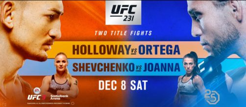 UFC 231: Holloway vs Ortega a Toronto