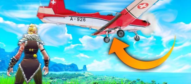 Airplane is coming to Fortnite. Image: Fortnite SparkTV / YouTube Airplane is coming to Fortnite. Image: Fortnite SparkTV / YouTube