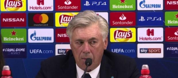 Carlo Ancelotti, allenatore del Napoli Carlo Ancelotti, allenatore del Napoli