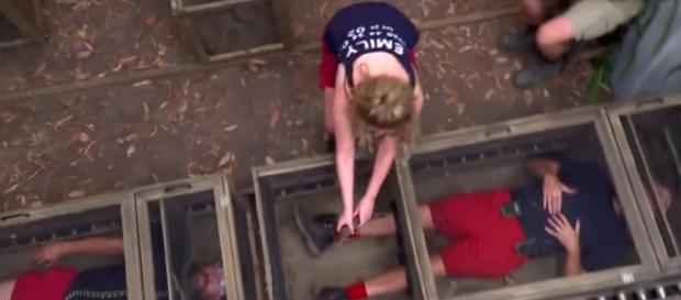 Harry, Nick and Emily take on the latest Bushtucker Trial (Image credit: I'm A Celebrity...Get Me Out Of Here!/YouTube.com) Harry, Nick and Emily take on the latest Bushtucker Trial (Image credit: I'm A Celebrity...Get Me Out Of Here!/YouTube.com)