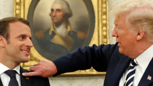 Donald Trump ironique envers Emmanuel Macron sur les gilets jaunes