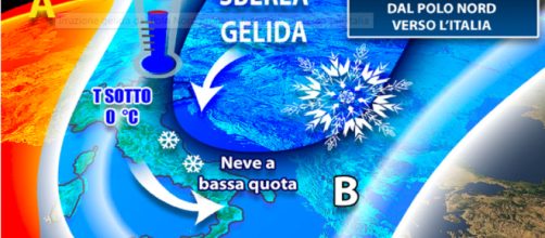 Meteo: sberla GELIDA dal POLO NORD pronta a colpire l'Italia anche con NEVE. Ecco quando - IlMeteo.it