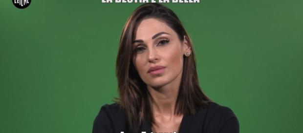 Anna Tatangelo a Le Iene, foto 'Le Iene'. Anna Tatangelo a Le Iene, foto 'Le Iene'.