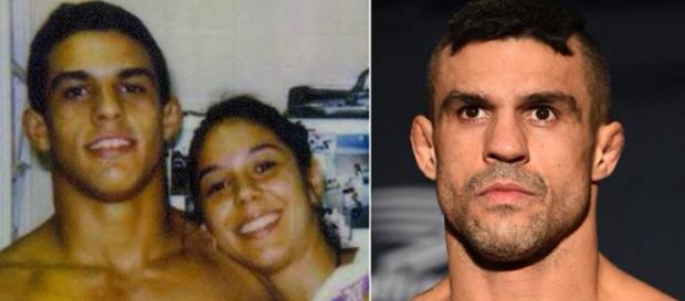 Vitor Belfort com a irmã Priscila Belfort (Foto Reprodução). Vitor Belfort com a irmã Priscila Belfort (Foto Reprodução).