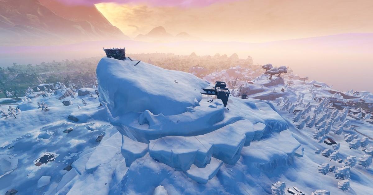 Hidden Village Fortnite Fortnite Player Finds A Hidden Village In The Iceberg Area
