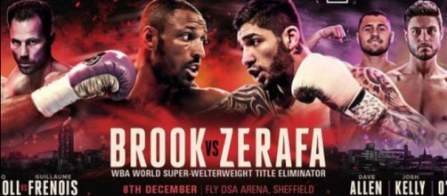 Brook vs Zerafa è il match di cartello della riunione che si svolge stasera alla Sheffield Arena