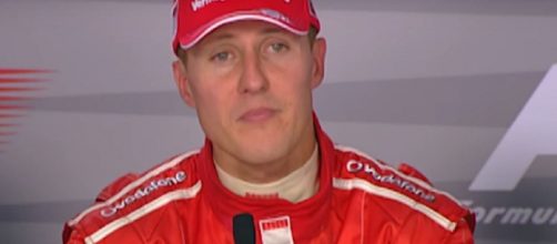 Michael Schumacher at a press conference back in 2006. Photo: screencap via FORMULA 1/ YouTube