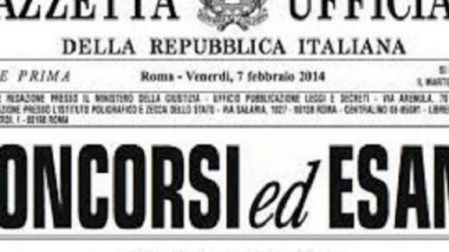 Opportunità concorsuali per differenti professioni.