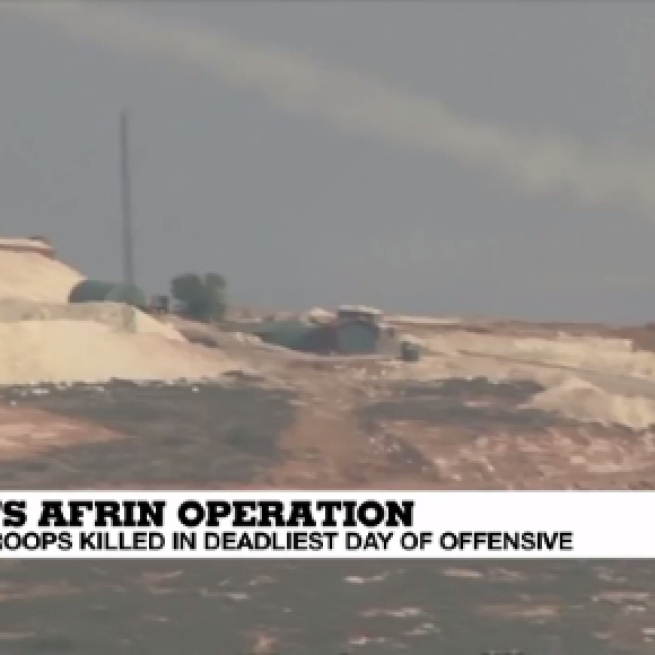 Turkish army bogged down in Syria. Photo-Image credit France 24-Youtube.com