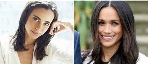 Which one is Meghan Markle, and which one is the character in upcoming movie? [Image: FFTRM NEWS/YouTube screenshot]