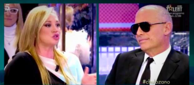 Carlos Lozano y Belén Esteban. Carlos Lozano y Belén Esteban.