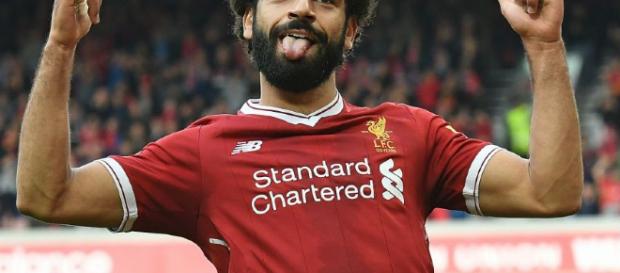 El egipcio brilla con la camiseta del Liverpool F.C El egipcio brilla con la camiseta del Liverpool F.C