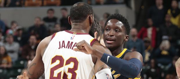 LeBron has Larry and Victor's back - (Image: YouTube/NBA) LeBron has Larry and Victor's back - (Image: YouTube/NBA)