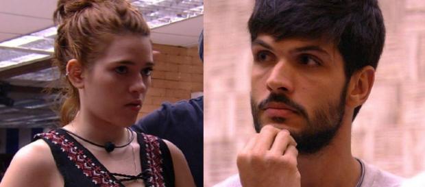 Lucas indica Família Lima e ganha outra inimiga na casa. (Foto Reprodução). Lucas indica Família Lima e ganha outra inimiga na casa. (Foto Reprodução).