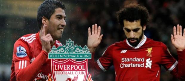 Luis Suarez vs Mohamed Salah.. Luis Suarez vs Mohamed Salah..
