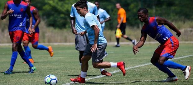 Recuperado de lesão, meia Luquinhas participou de goleada do Flu sobre o Bonsucesso (Foto: Globoesporte) Recuperado de lesão, meia Luquinhas participou de goleada do Flu sobre o Bonsucesso (Foto: Globoesporte)