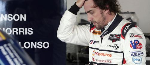 Alonso en las 24 horas de Daytona