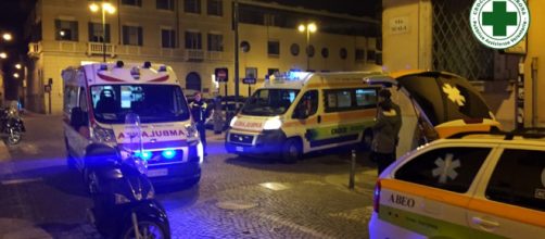 Ambulanze del pronto soccorso pronte ad intervenire