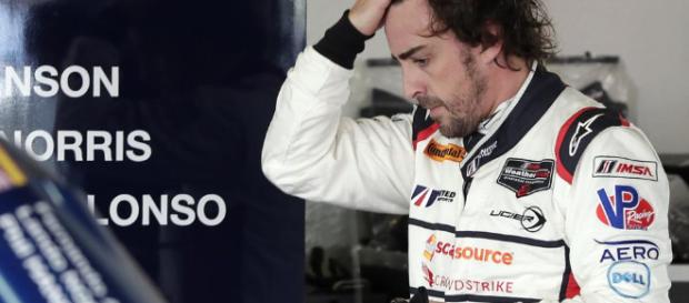 Alonso en las 24 horas de Daytona Alonso en las 24 horas de Daytona