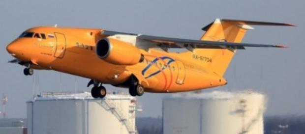 Imagem do modelo do avião que caiu na Rússia Imagem do modelo do avião que caiu na Rússia