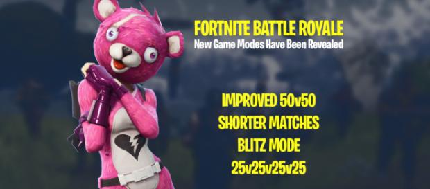 New "Fortnite" Battle Royale modes have been revealed. Image Credit: Own work New "Fortnite" Battle Royale modes have been revealed. Image Credit: Own work