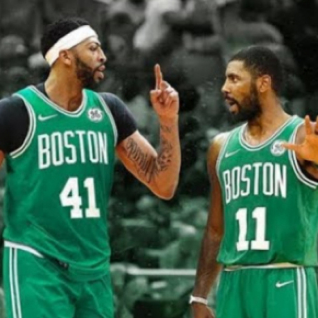 The ultimate goal for the Boston Celtics is to acquire Anthony Davis. [ image source: Sportshub/Youtube screenshot]