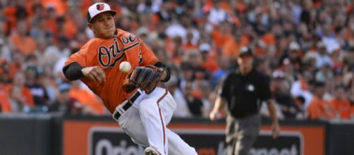 Will Manny Machado be wearing New York pinstripes this season? [Image via USA Today Sports/YouTube]