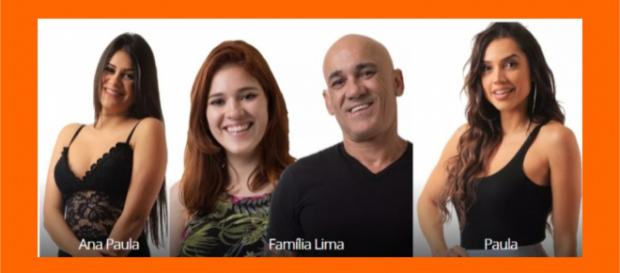 Ana Paula, Família Lima e Paula estão no paredão Ana Paula, Família Lima e Paula estão no paredão