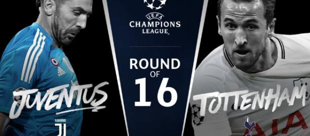 Champions League, sarà Juve-Tottenham negli ottavi di finale. Champions League, sarà Juve-Tottenham negli ottavi di finale.