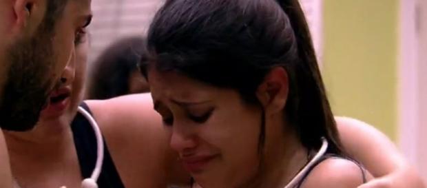 Ela acabou indo para o paredão. (Foto Reprodução). Ela acabou indo para o paredão. (Foto Reprodução).