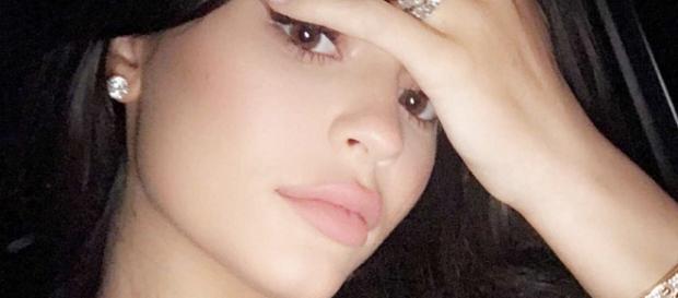 Kylie Jenner from a social network post Kylie Jenner from a social network post