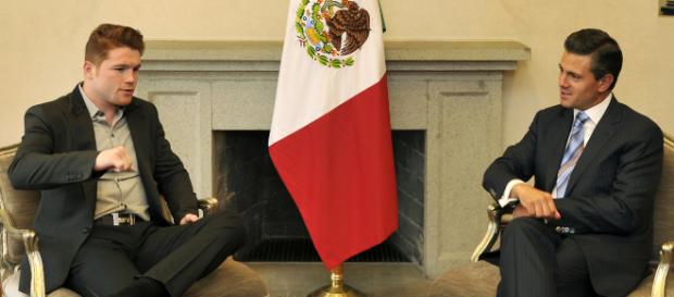 Will Canelo Alvarez defeat Gennady Golovkin in their rematch? / Photo via Presidencia de la República Mexicana, Flickr CC Will Canelo Alvarez defeat Gennady Golovkin in their rematch? / Photo via Presidencia de la República Mexicana, Flickr CC