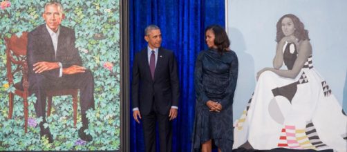 Los retratos oficiales de los Obama en la La National Portrait Gallery
