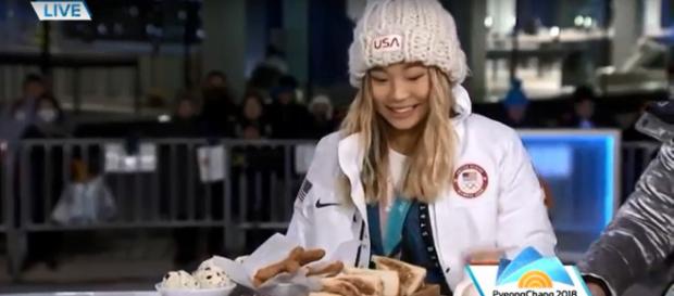 Chloe Kim has her own breakfast ideas, and other support strategies, in striking Olympic gold. TODAY/YouTube Chloe Kim has her own breakfast ideas, and other support strategies, in striking Olympic gold. TODAY/YouTube
