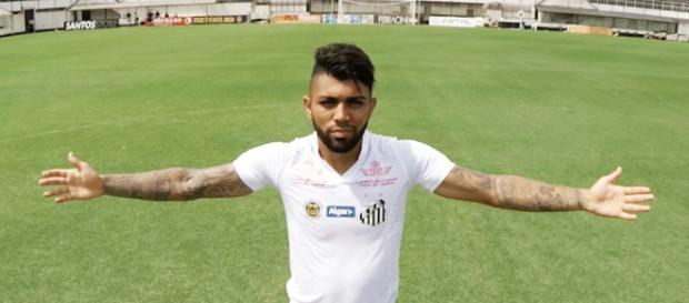 Gabigol quer Vila Belmiro lotada. (Foto Reprodução). Gabigol quer Vila Belmiro lotada. (Foto Reprodução).