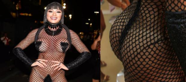 Juju Salimeni abusa da transparência e bumbum gigante chama atenção Juju Salimeni abusa da transparência e bumbum gigante chama atenção