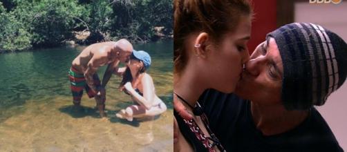 BBB18: Surgem novas fotos de Ana Clara beijando o pai Ayrton na boca. (Foto Reprodução).