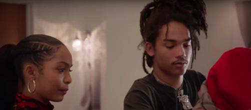Zoey and Luca complete their fashion assignment on 'Grown-ish' (TV Promos/YouTube Screencap)