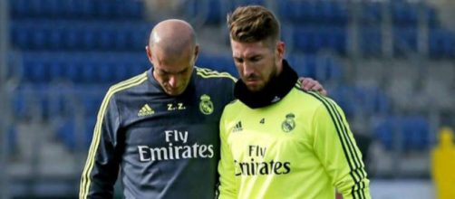Sergio Ramos le pide a Zidane un cambio en el once - diez.hn