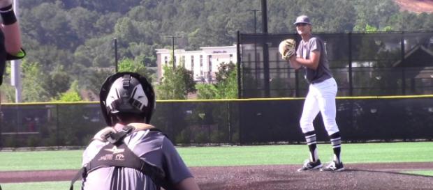 Ethan Hankins (MLB 2018 Prospect GA) Ethan Hankins (MLB 2018 Prospect GA)