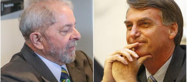 Lula e Jair Bolsonaro são nomes que estão em pauta para disputar estas eleições de 2018 Lula e Jair Bolsonaro são nomes que estão em pauta para disputar estas eleições de 2018