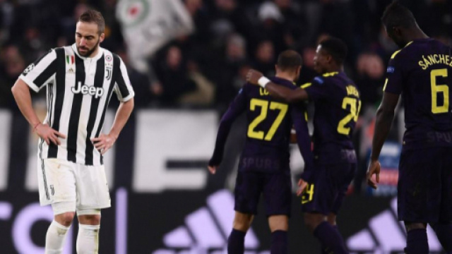 La Juve accrochée par Tottenham