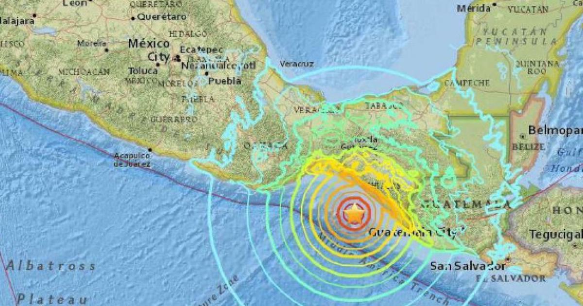 Terremoto Di Magnitudo 7,2 In Messico