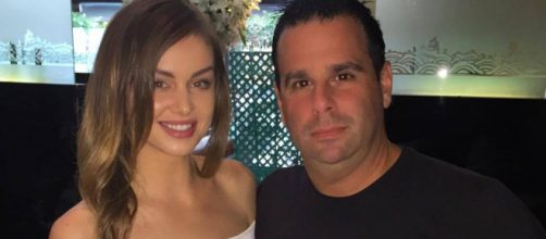 Lala Kent and Randall Emmett have dinner. [Photo via Facebook]