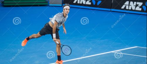 Roger Federer in Australian Open Photo Taken On: January 24th, 2017, Image via stockfreeimages