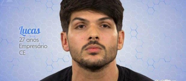 BBB 18: Lucas chora pela noiva. (Foto Reprodução). BBB 18: Lucas chora pela noiva. (Foto Reprodução).