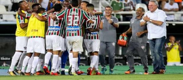 Em sua melhor partida na temporada, Flu garante vaga na terceira fase da Copa do Brasil (Foto: Lucas Merçon/Divulgação FFC) Em sua melhor partida na temporada, Flu garante vaga na terceira fase da Copa do Brasil (Foto: Lucas Merçon/Divulgação FFC)
