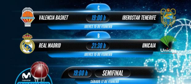 Emparejamientos de la Copa del Rey de Baloncesto Emparejamientos de la Copa del Rey de Baloncesto